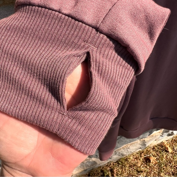 Nine West Active Dusty Pink Long Sleeve Sweatshirt Size 2X - Picture 4 of 8